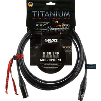 KLOTZ - Ti-m1000 Titanium 10 Metri cavo microfonico Neutrik