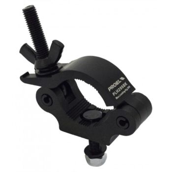 PROEL - Plh295bk Accoppiatore Singolo In Alluminio Estruso