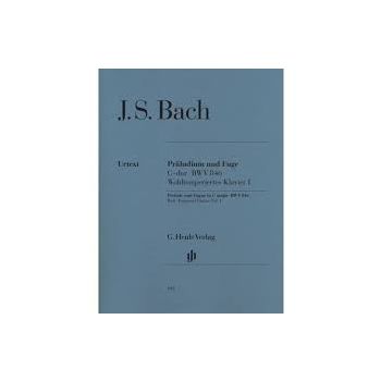 G.HENLE VERLAG - Bach Preludio E Fuga In C Major Per Pianoforte