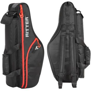 RITTER - Bp2-as/brd - Borsa Sax Contralto Nero/rosso