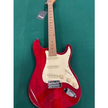 STAGG - SES 55 STF RED Chitarra Elettrica - S Style Sss Fiesta Red