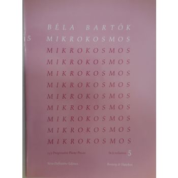 BOOSEY & HAWKES - B.Bartok Mikrokosmos Volume 5 153 Progressive Piano