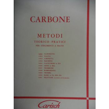 CARISCH - Carbone Metodi Teorico Pratici Per Strumenti A Fia