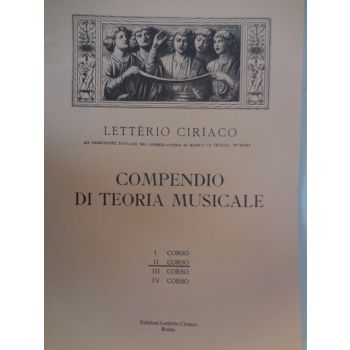 L.CIRIACO - Compendio Di Teoria Musicale Ii Corso