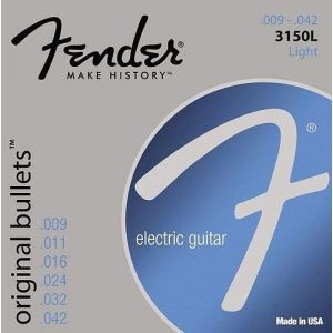 FENDER - 3150L Original Bullets Pure Nickel 09-042 0733150403 muta per chitarra elettrica