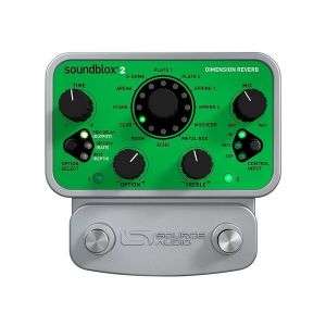 SOURCE AUDIO - Sa225-soundblox 2 Dimension Reverb effetto a pedale per chitarra elettrica