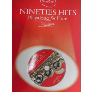 Guest Spot Nineties Hits Playalong For Flute Cd