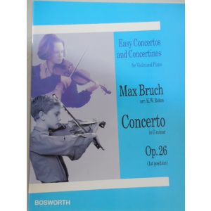 BOSWORTH - M.Bruch Easy Concertos And Concertinos For Violin e piano