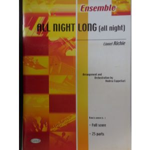 CARISCH - L.Richie All Night Long (all Night) Ensemble
