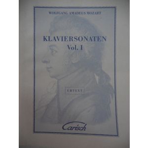 CARISCH - Mozart Klaviersonaten Vol.i