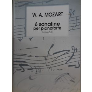 CARISCH - Mozart 6 Sonatine Per Pianoforte