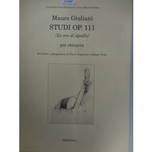 CARISCH - M.Giuliani Studi Op.111 Per Chitarra