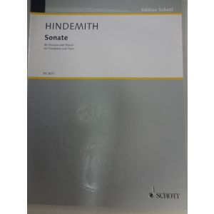 SCHOTT - Hindemith Sonate Fur Posaune Und Klavier