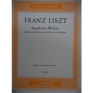 SCHOTT - F.Liszt Mephisto-walzer Per Pianoforte