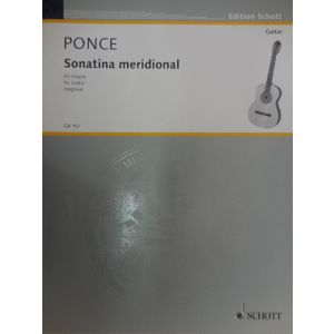 SCHOTT - M.M.Ponce Sonatina Meridional Ga 151