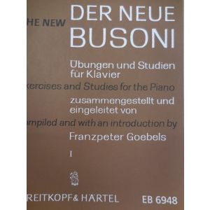 EDITION BREITKOPF - Busoni Exercise And Studies For The Piano Vol. I
