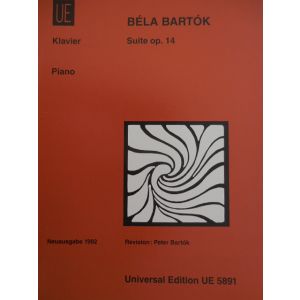 BOOSEY & HAWKES - B.Bartok Suite Op 14 per piano