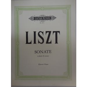 EDITION PETERS - Liszt Sonata Per Pianoforte In B Minor