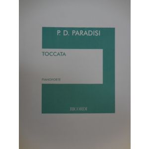 RICORDI - P.D.Paradisi Toccata Per Pianoforte