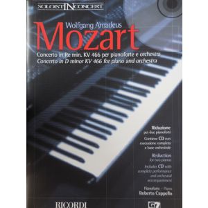 RICORDI - Mozart Concerto In Re Minore Kv466 Cd P/o
