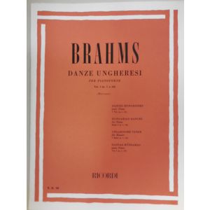 RICORDI - Brahms Danze Ungheresi Vol.I (n.1a10) Per Pianoforte