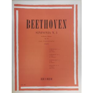 RICORDI - Beethoven Sinfonia N.3 In Mi Bem. Op.55 Per Pianof