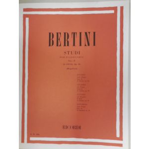 RICORDI - Bertini Studi Per Pianoforte Fasc.ii Op.100 Pianof