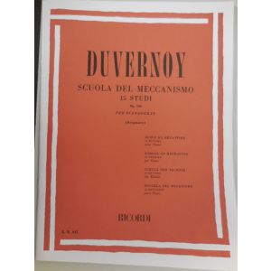 RICORDI - Duvernoy Scuola Del Meccanismo 15 Studi Op.120