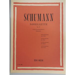 RICORDI - Schumann Novellette Op. 21 Per Pianoforte