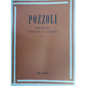 RICORDI - Pozzoli Solfeggi Parlati E Cantati 3 Corso
