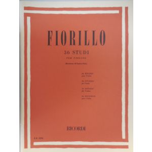 RICORDI - Fiorillo 36 Studies Per Violino