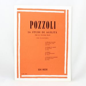 RICORDI - Pozzoli 16 Studi Di Agilita' Per Le Piccole Mani Pianoforte