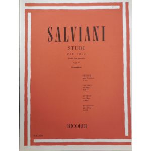 RICORDI - Salviani Studi Per Oboe Vol. IV