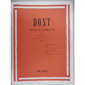 RICORDI - Dont Studi E Capricci Op 35 Per Violino