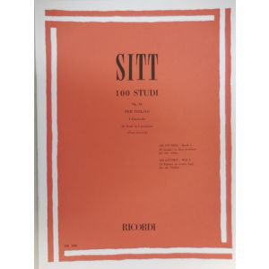 RICORDI - Sitt 100 Studi Op 32 Per Violino Fasc.I