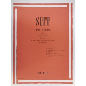 RICORDI - Sitt 100 Studi Op 32 Per Violino Fasc.II