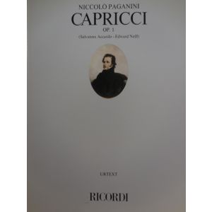 RICORDI - N.Paganini Capricci Op.1 Per Pianoforte