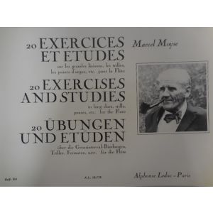 LEDUC - M.Moyse Exercise Et Etudes sur les Grandes Liaisons Pour La Flute
