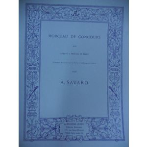 LEDUC - A.Savard Morceau De Concours Pour Cornet A Pistons