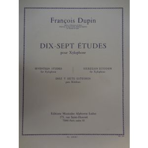 LEDUC - F.Dupin 17 Etudes Pour Xyolphone