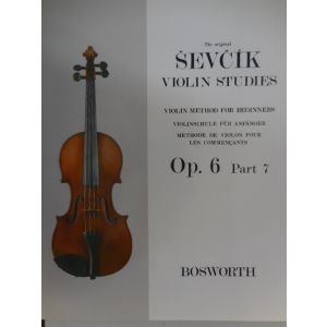 BOSWORTH - Sevcik Violin Studies Op 6 Part 7