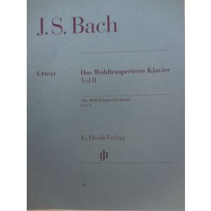 G.HENLE VERLAG - Bach The Well-tempered Clavier Part II