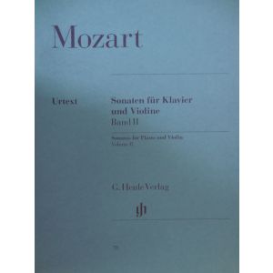 G.HENLE VERLAG - Mozart Sonaten Fur Klavier Und Violine Band II