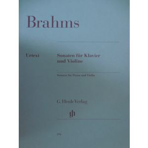 G.HENLE VERLAG - Brahms Sonaten Fur Klavier Und Violin
