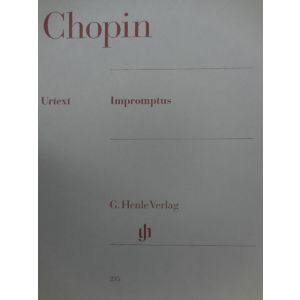 G.HENLE VERLAG - Chopin Impromptus Per P/f