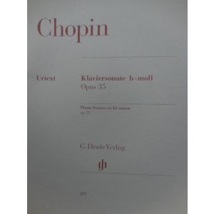 G.HENLE VERLAG - Chopin Sonata In B Minore Op 35 Per Pianoforte