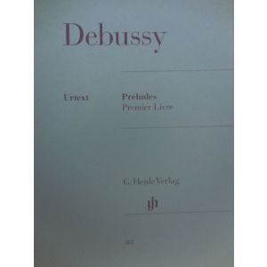 G.HENLE VERLAG - Debussy Preludi Premier Livre Per Pianoforte