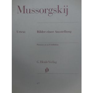 G.HENLE VERLAG - Mussorgskij Bilder Einer Ausstellung Per Pianofort