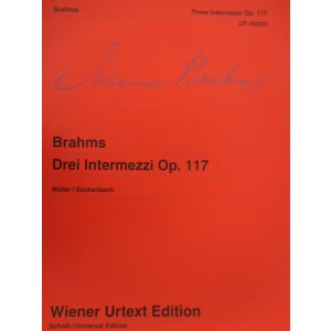 SCHOTT - Brahms Drei Intermezzi Op.117