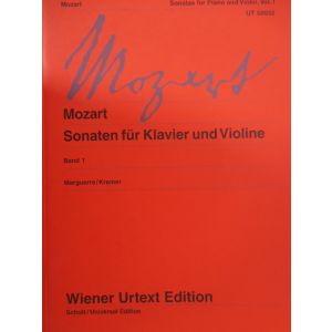 SCHOTT - Mozart Sonaten Fur Klavier Und Violine Band I